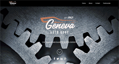 Desktop Screenshot of genevaautobody.com